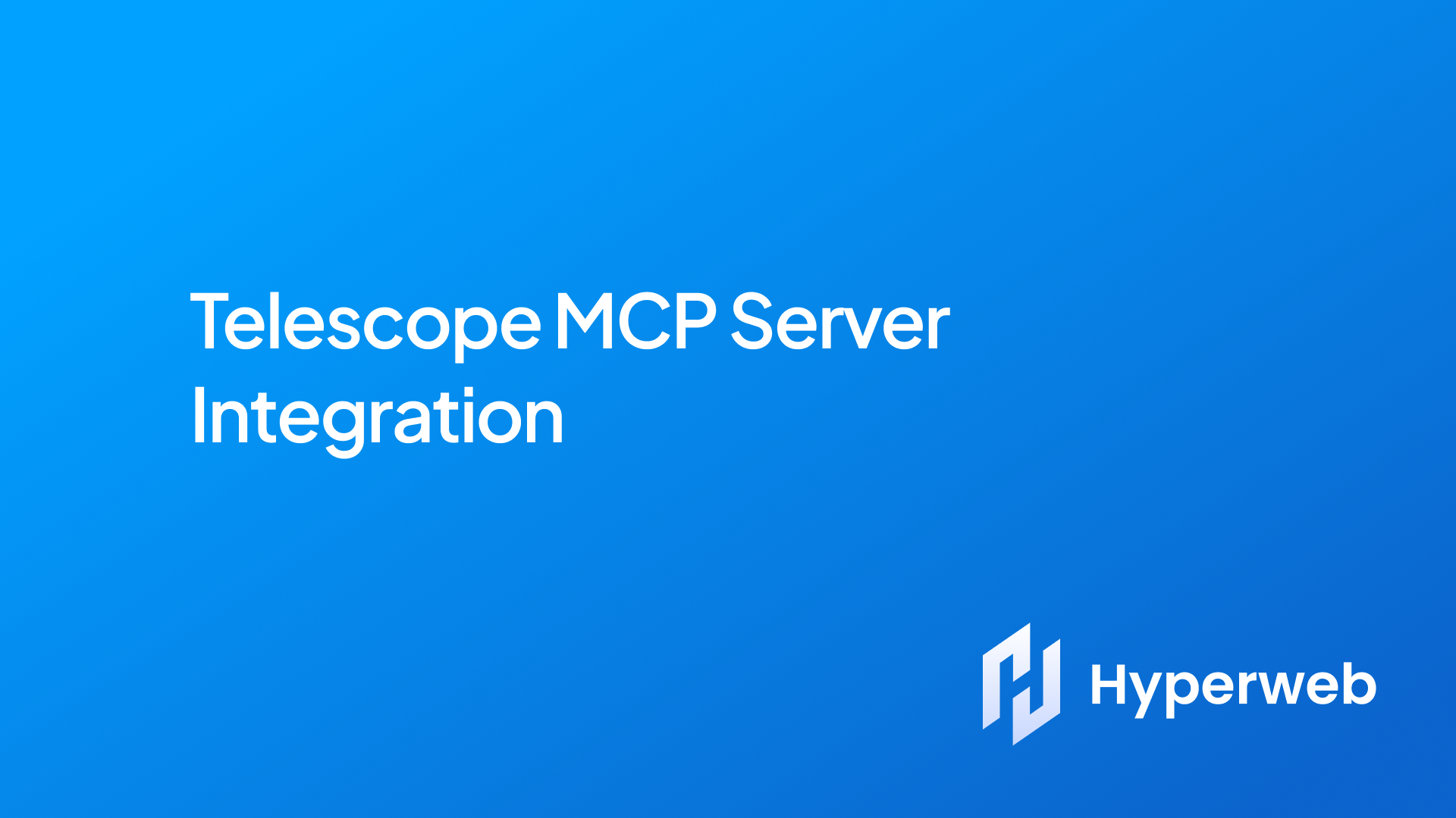 Telescope MCP Server Integration