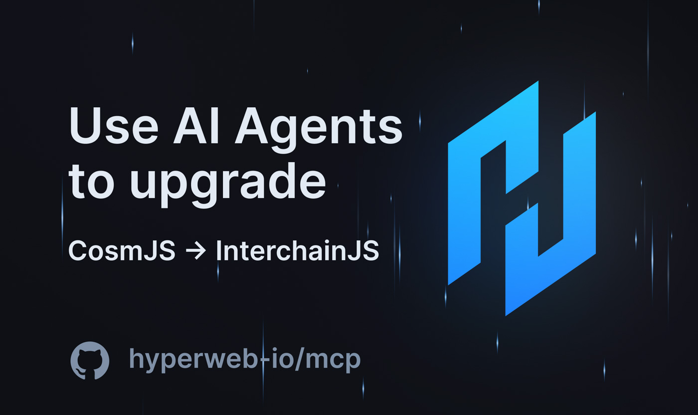Let AI Agents Handle Your CosmJS Migration to InterchainJS