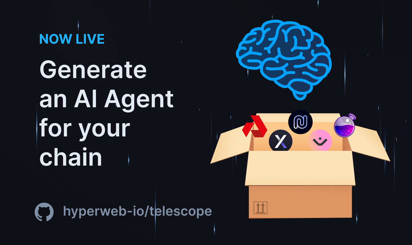 Generate an AI Agent for your Blockchain with Telescope