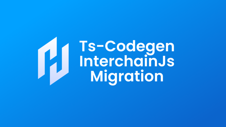 TS Codegen: InterchainJS Migration
